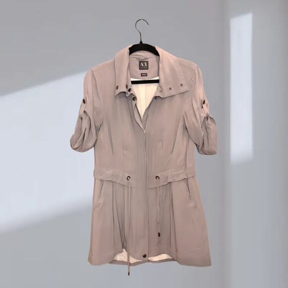 Armani Exchange Light Jacket / Trench — Size XS (Women’s) - Picture 1 of 6